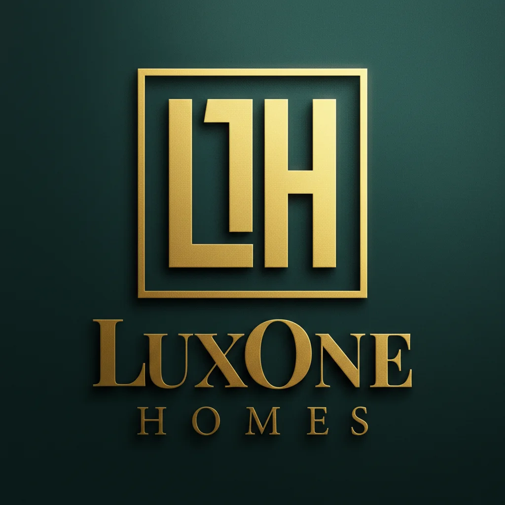LuxOne Homes insignia